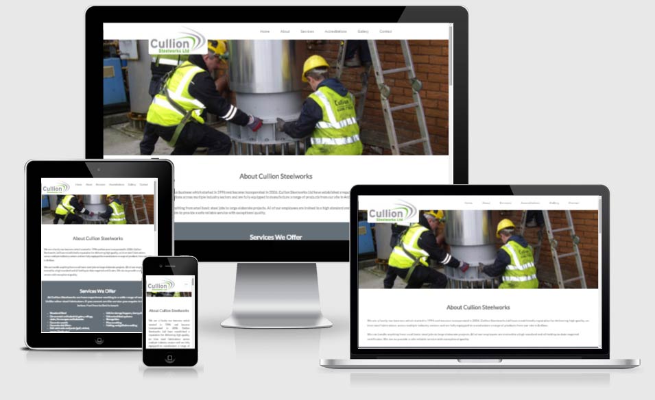 Cullion Steelworks Responsive